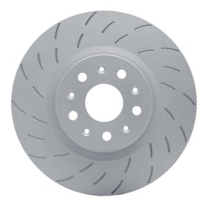 Chevrolet Camaro Brake Rotor (1) - Left Front - R1 Concepts - Slotted GeoSPEC Coated - `16-`19